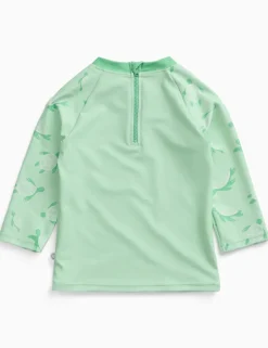 Turtle Long Sleeve Rash Vest (3 Mths-5 Yrs)