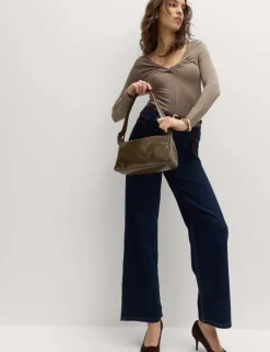 Twist Detail Long Sleeve Top