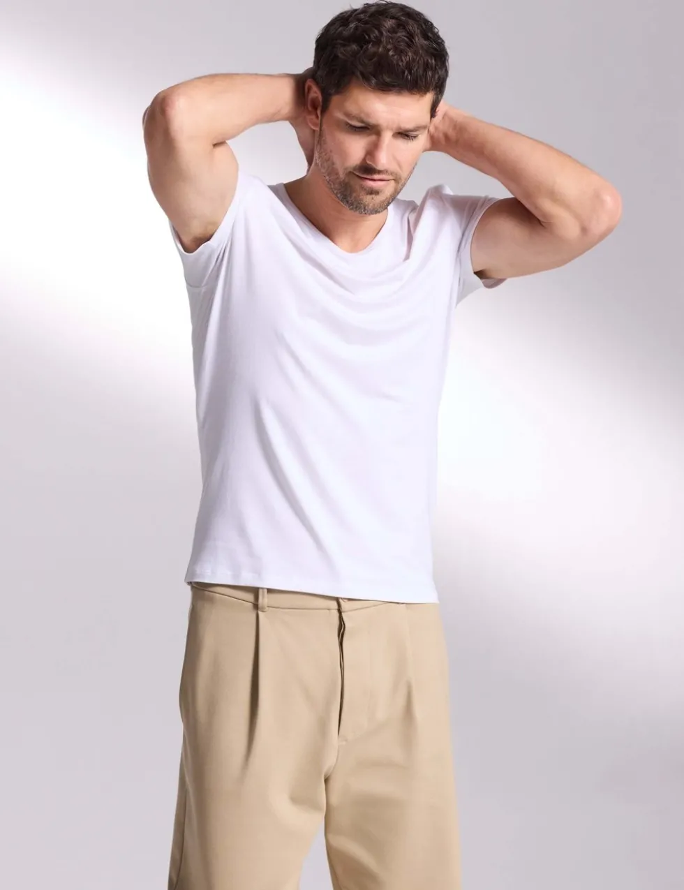 Ultimate Cotton Modal Scoop Neck T-Shirt