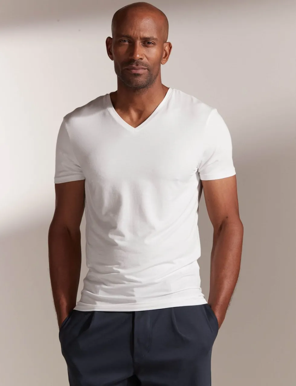 Ultimate Cotton Modal V-Neck T-Shirt