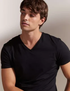 Ultimate Cotton Modal V-Neck T-Shirt