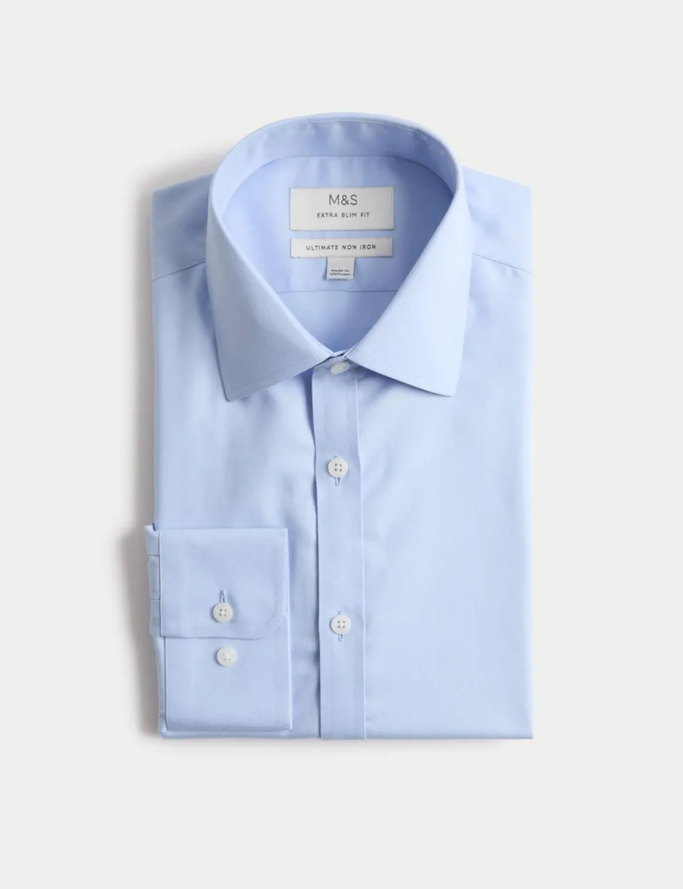 Ultimate Extra Slim Non Iron Pure Cotton Shirt