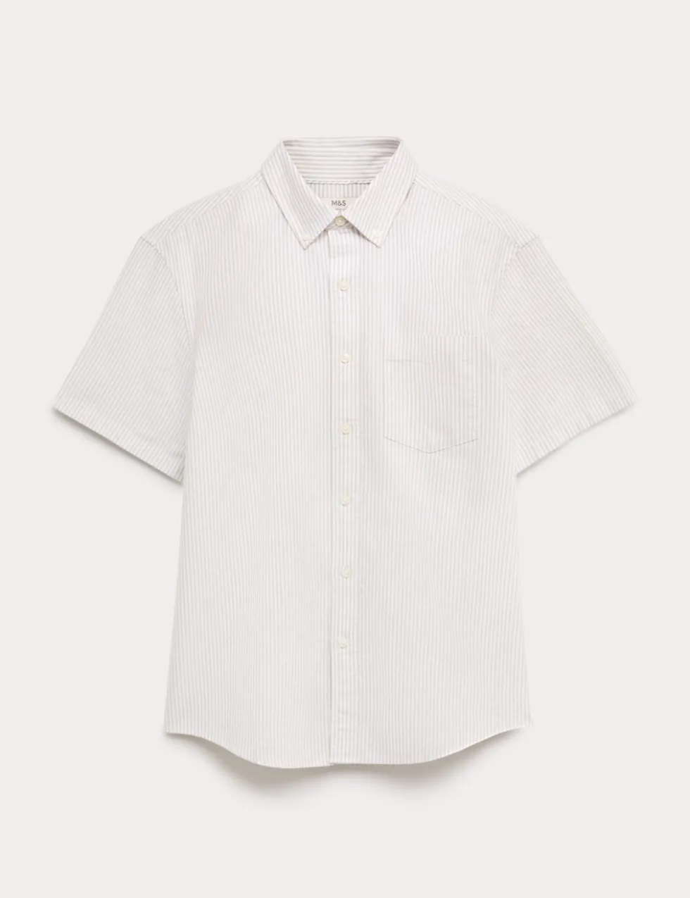 Ultimate Pure Cotton Striped Oxford Shirt