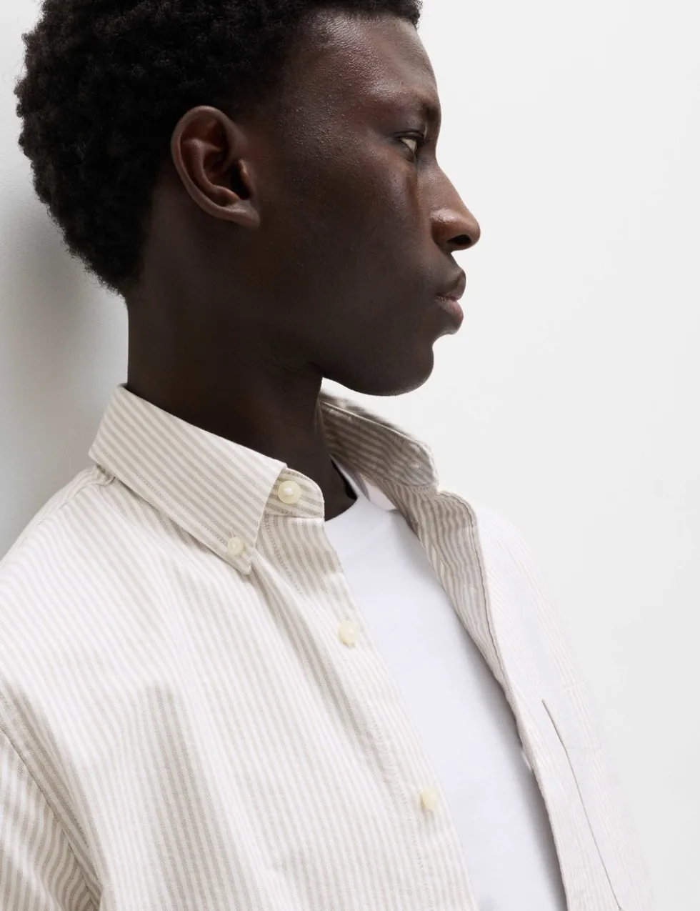 Ultimate Pure Cotton Striped Oxford Shirt