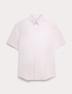 Ultimate Pure Cotton Striped Oxford Shirt