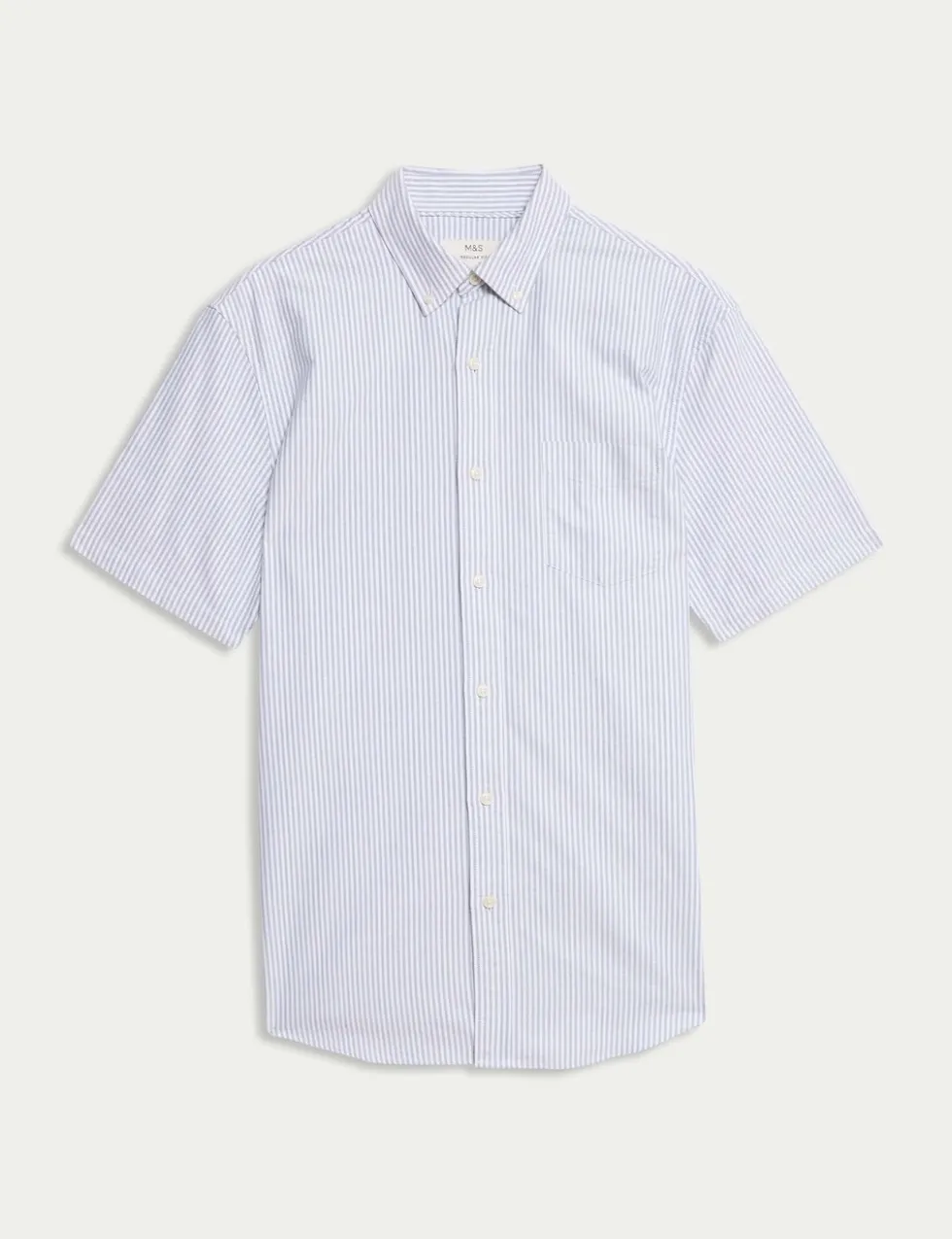 Ultimate Pure Cotton Striped Oxford Shirt