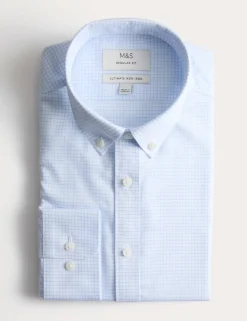 Ultimate Regular Fit Non Iron Check Shirt