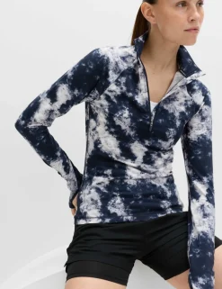 Ultraheat™ Printed Half Zip Running Top