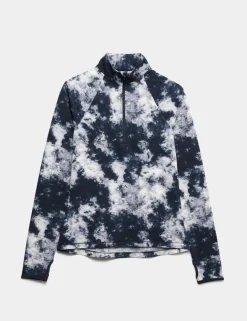 Ultraheat™ Printed Half Zip Running Top