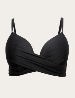 Underwired Plunge Bikini Top (D-G)