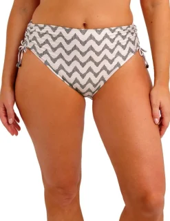 Vanuatu Geometric High Waisted Bikini Bottoms