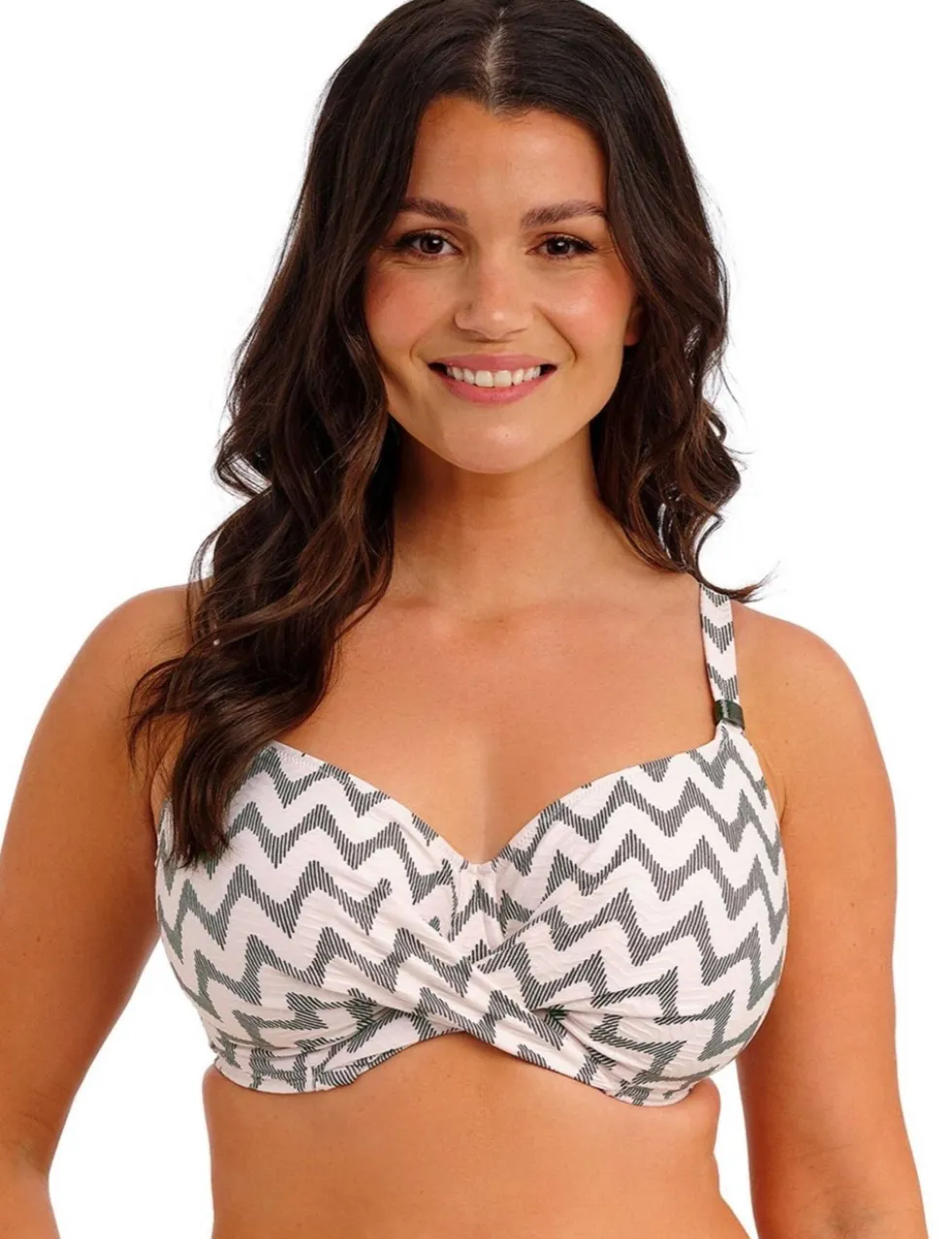 Vanuatu Wired Patterned Bikini Top