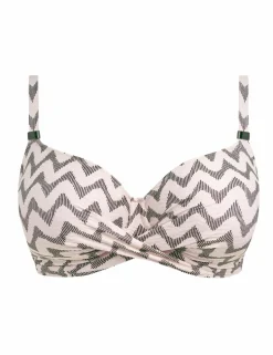 Vanuatu Wired Patterned Bikini Top