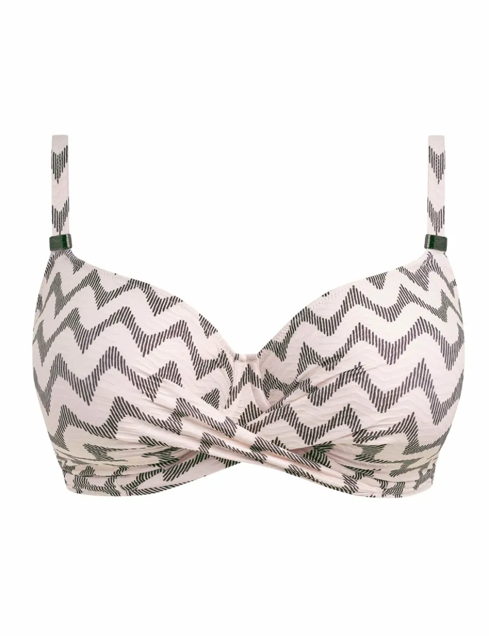 Vanuatu Wired Patterned Bikini Top