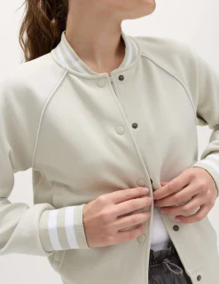 Varsity Super Soft Bomber Jacket