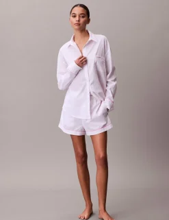 V-Day Pure Cotton Striped Pyjama Shorts