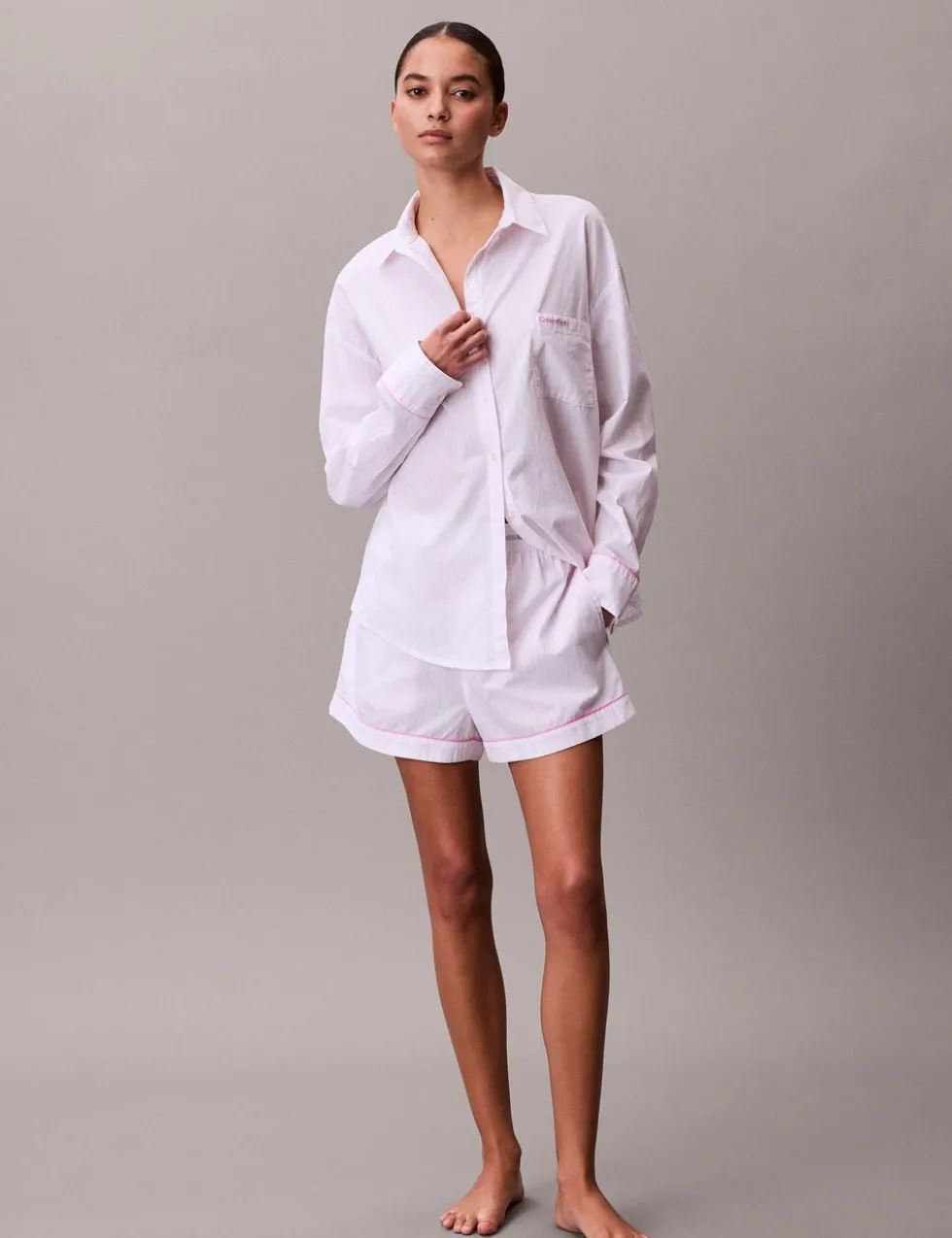 V-Day Pure Cotton Striped Pyjama Shorts