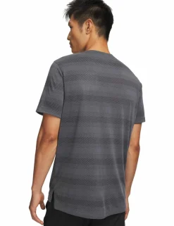 Velociti Jacquard Striped Training T-Shirt
