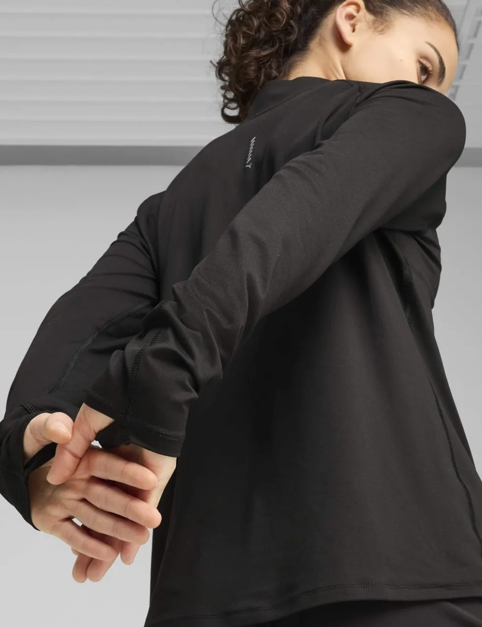Velocity Cloudspun Funnel Neck Running Top