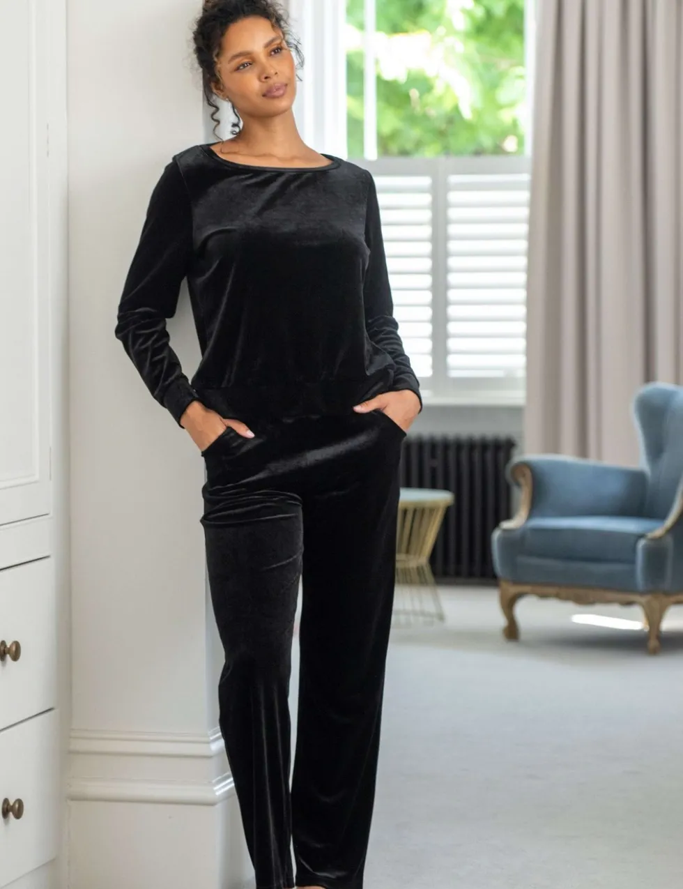 Velour Pyjama Set