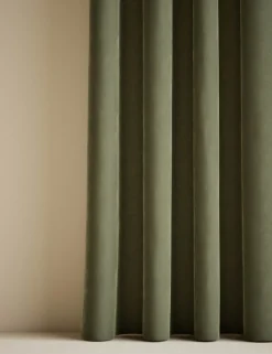 Velvet Eyelet Curtains