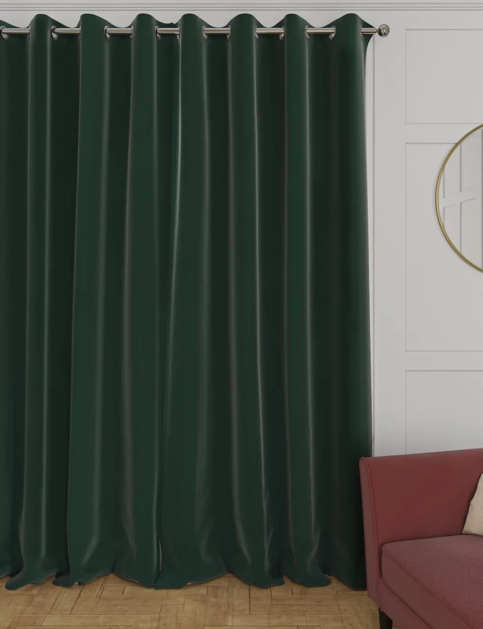 Velvet Eyelet Curtains