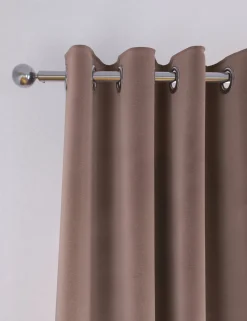 Velvet Eyelet Curtains