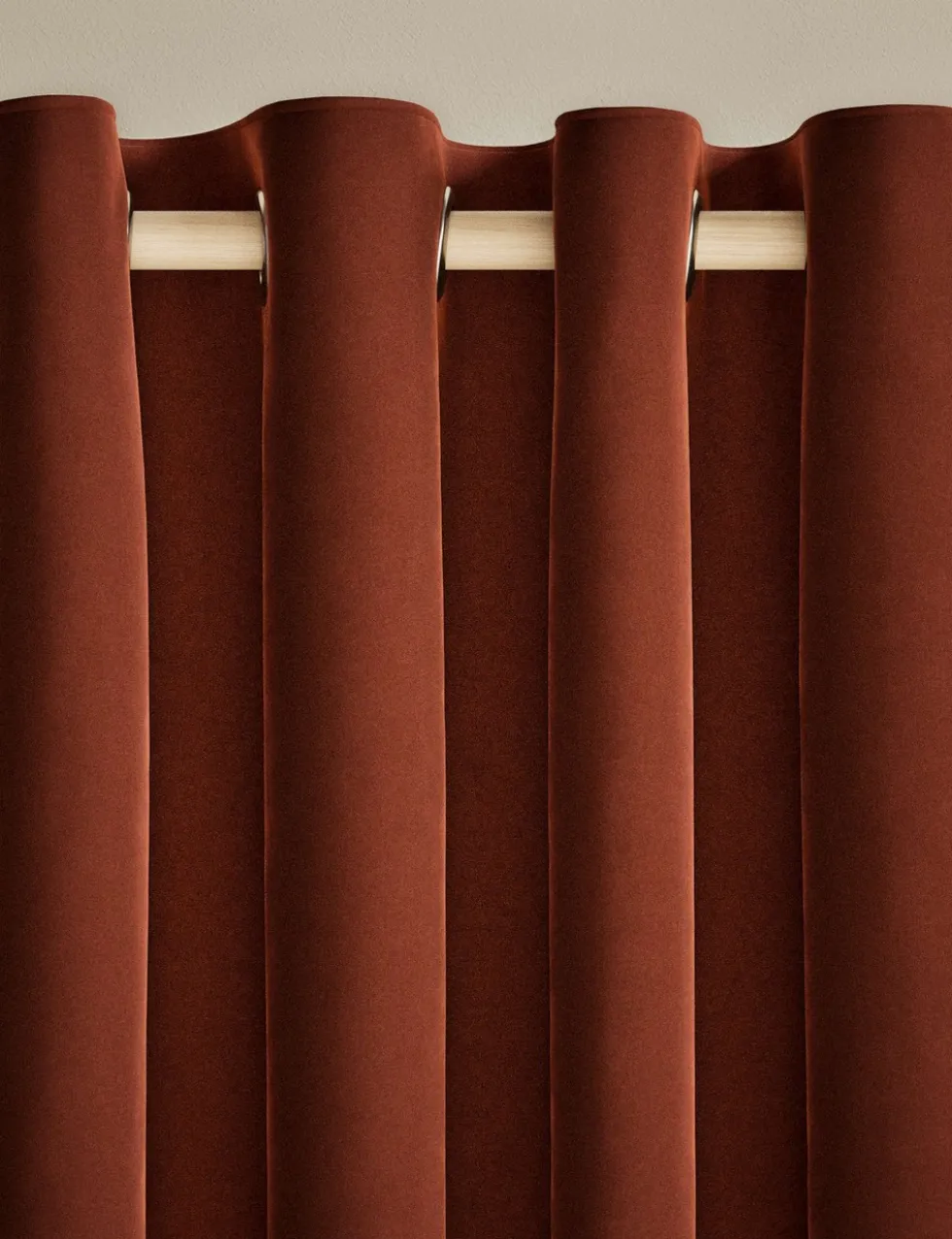Velvet Eyelet Curtains