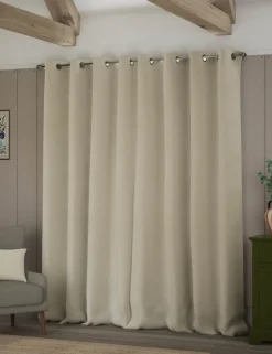 Velvet Eyelet Curtains