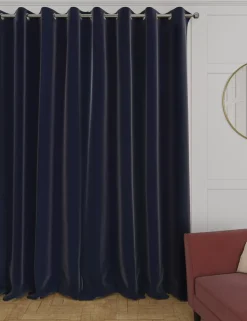 Velvet Eyelet Curtains