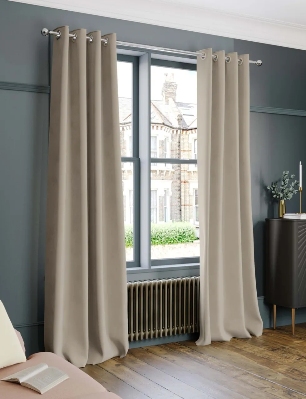 Velvet Eyelet Ultra Thermal Curtains