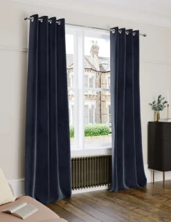 Velvet Eyelet Ultra Thermal Curtains