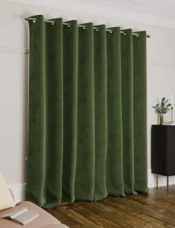 Velvet Eyelet Ultra Thermal Curtains
