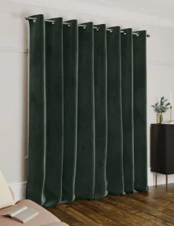 Velvet Eyelet Ultra Thermal Curtains