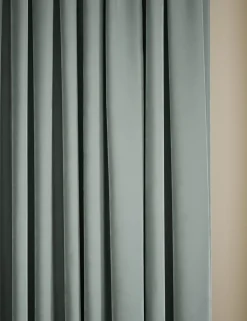 Velvet Pencil Pleat Curtains