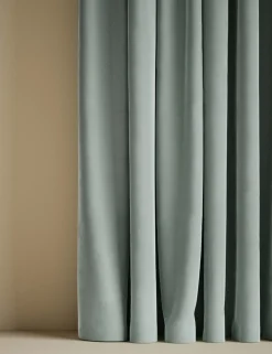 Velvet Pencil Pleat Curtains