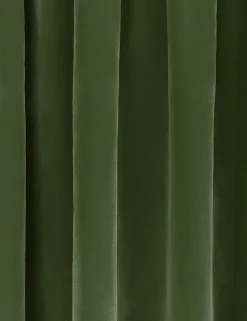 Velvet Pencil Pleat Curtains