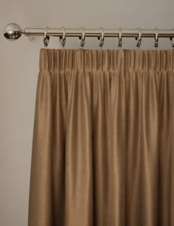 Velvet Pencil Pleat Ultra Thermal Curtains