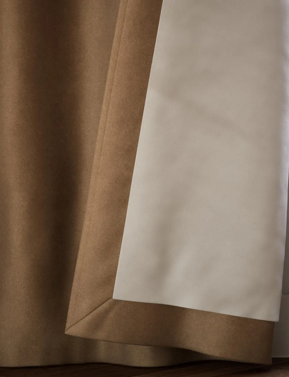 Velvet Pencil Pleat Ultra Thermal Curtains