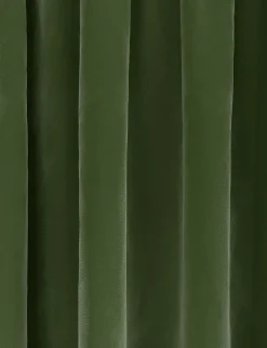 Velvet Pencil Pleat Ultra Thermal Curtains