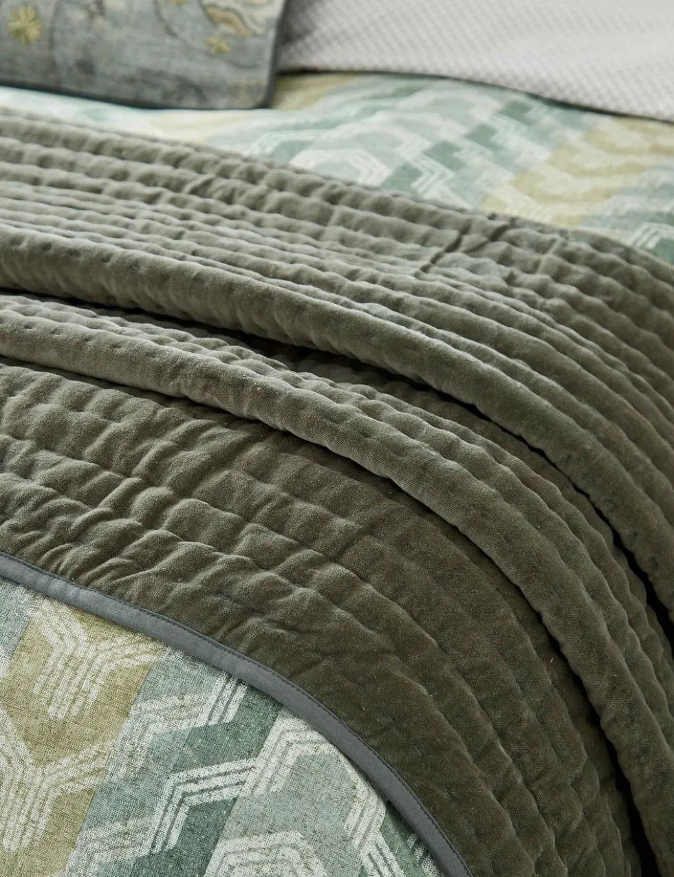Velvet Reya Emira Quilted Throw