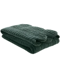 Velvet Scalloped Bedspread
