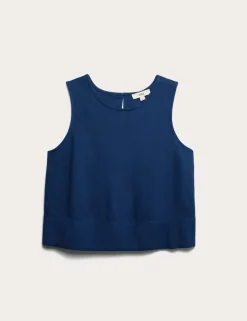 Vest with Linen