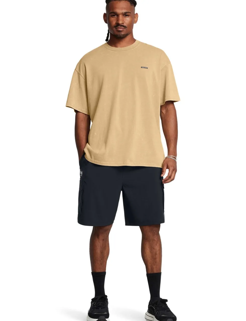 Vibe Woven Cargo Stretch Active Shorts