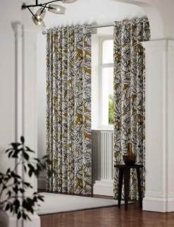 Vietnm Lined Eyelet Curtains