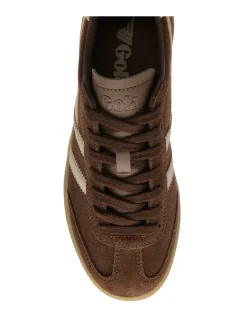 Viper Suede Colour Block Trainers