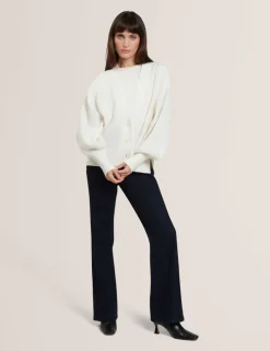 V-Neck Boxy Fit Cardigan