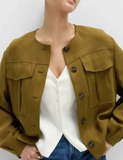 V-Neck Button Through Slim Fit Cardigan