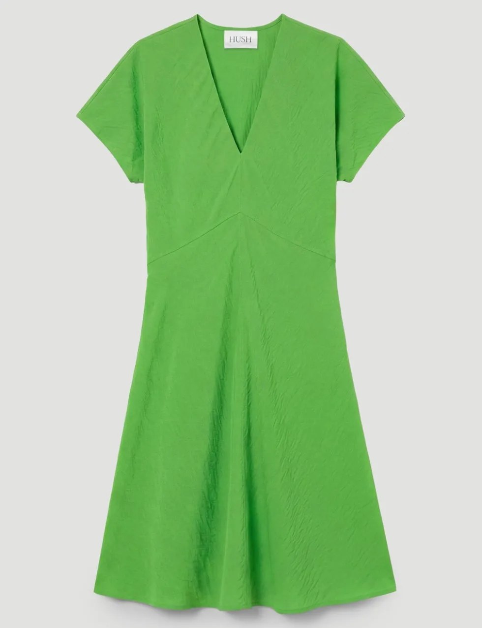 V-Neck Mini Tea Dress