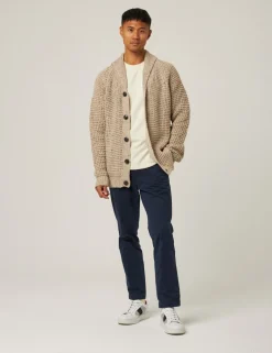 Waffle Shawl Cardigan
